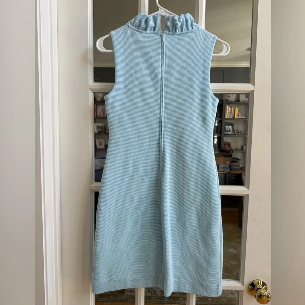 Lily Pulitzer Tisbury Shift Dress in Aqua Blue - Size XS - Picture 5 of 6